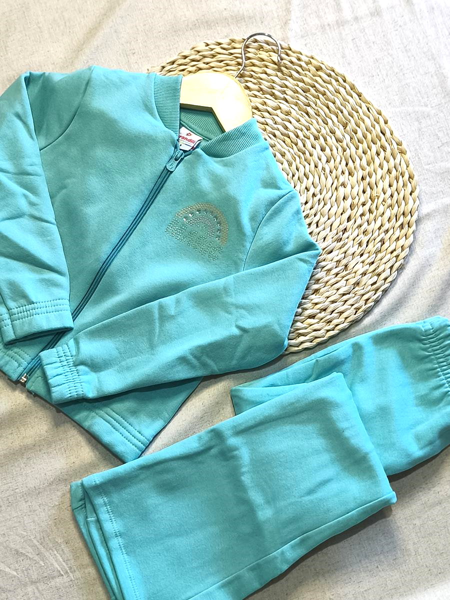 Conjunto jaqueta e calça flare magic