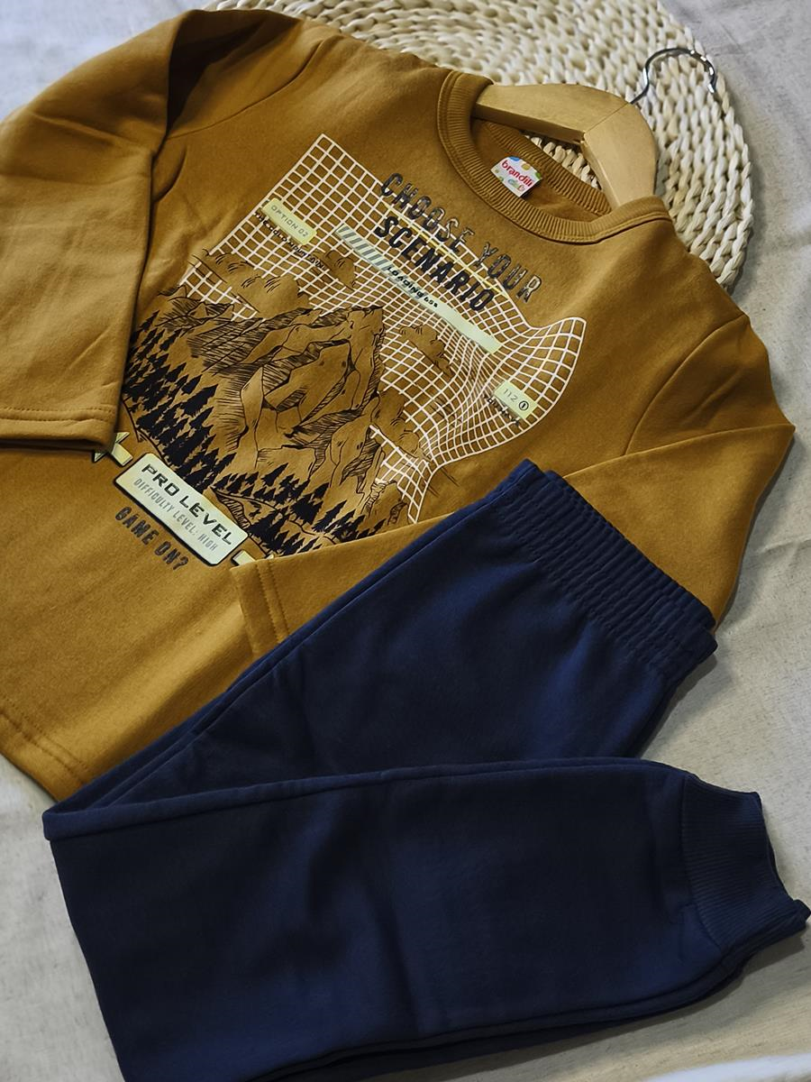 Conjunto blusão e calça jogger