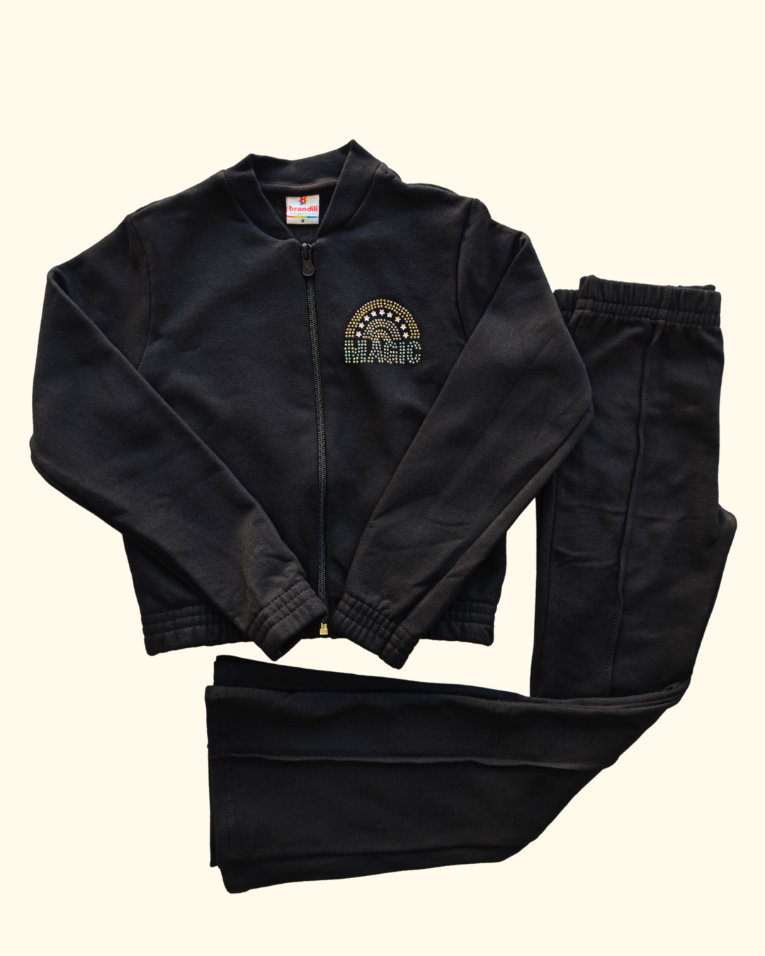 Conjunto jaqueta e calça flare magic