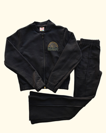 Conjunto jaqueta e calça flare magic