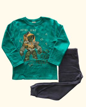 Conjunto blusão e calça jogger astro dino