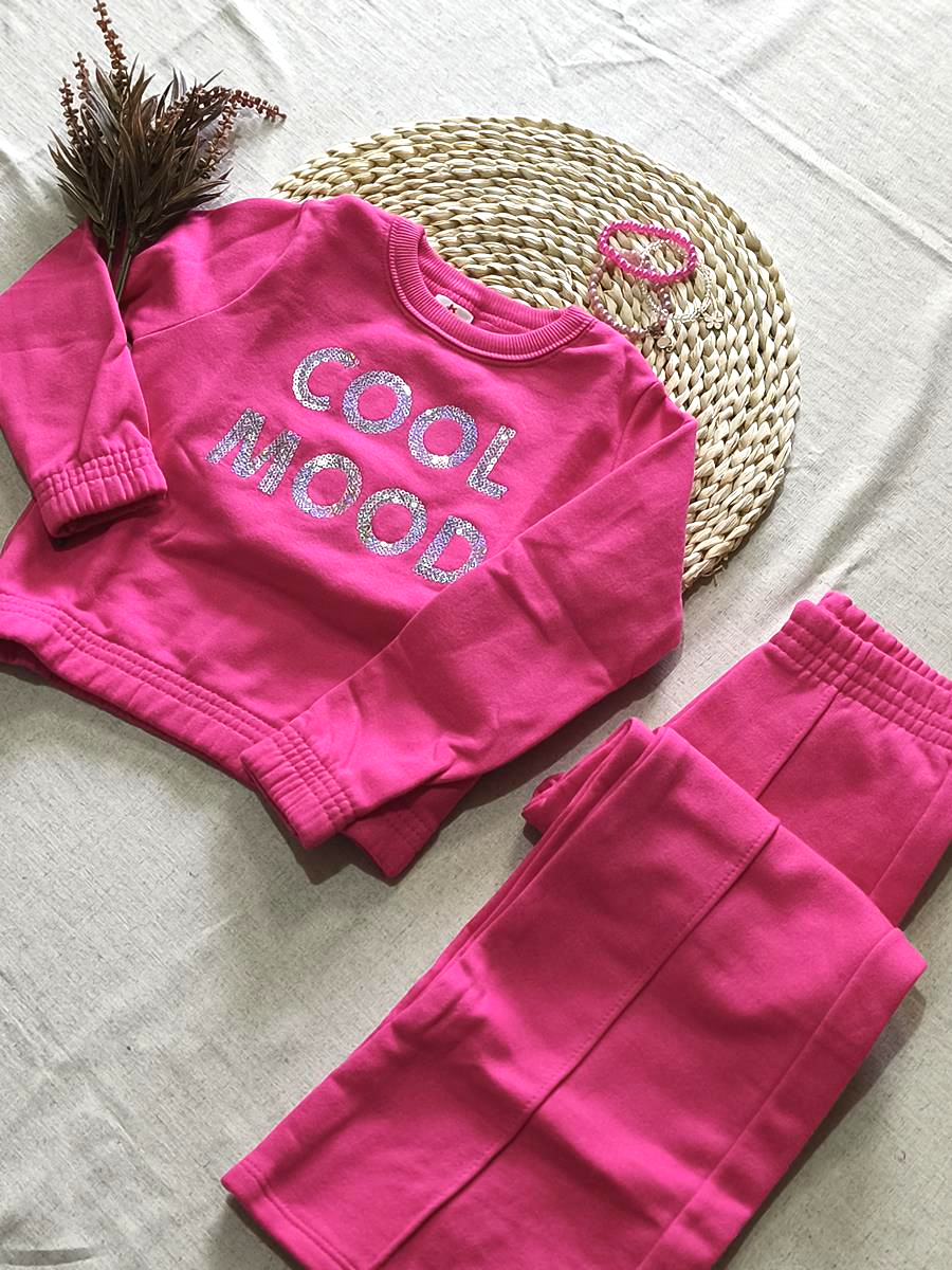 Conjunto cropped e calça wide leg Cool Mood