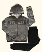 Conjunto jaqueta e calça jogger future