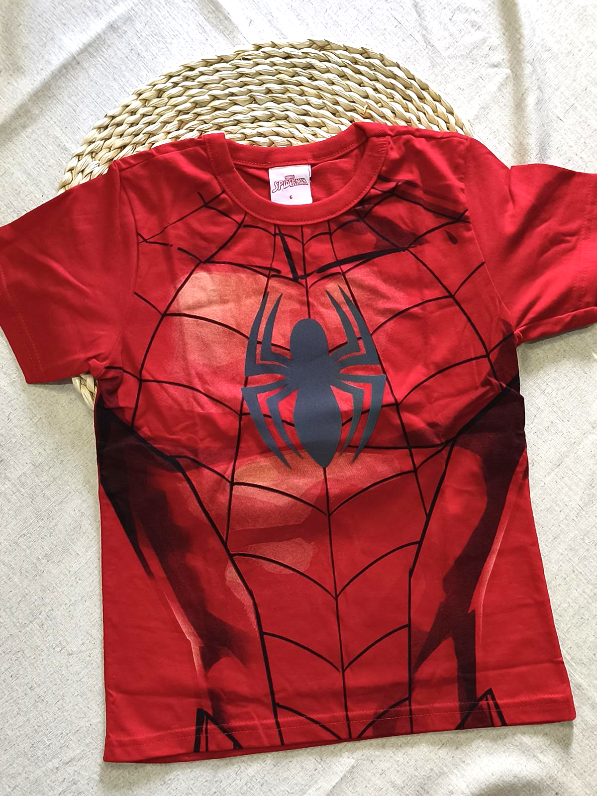 Camiseta SpiderMan- Vermelha