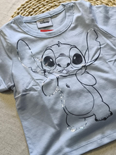 Camiseta cropped Stitch