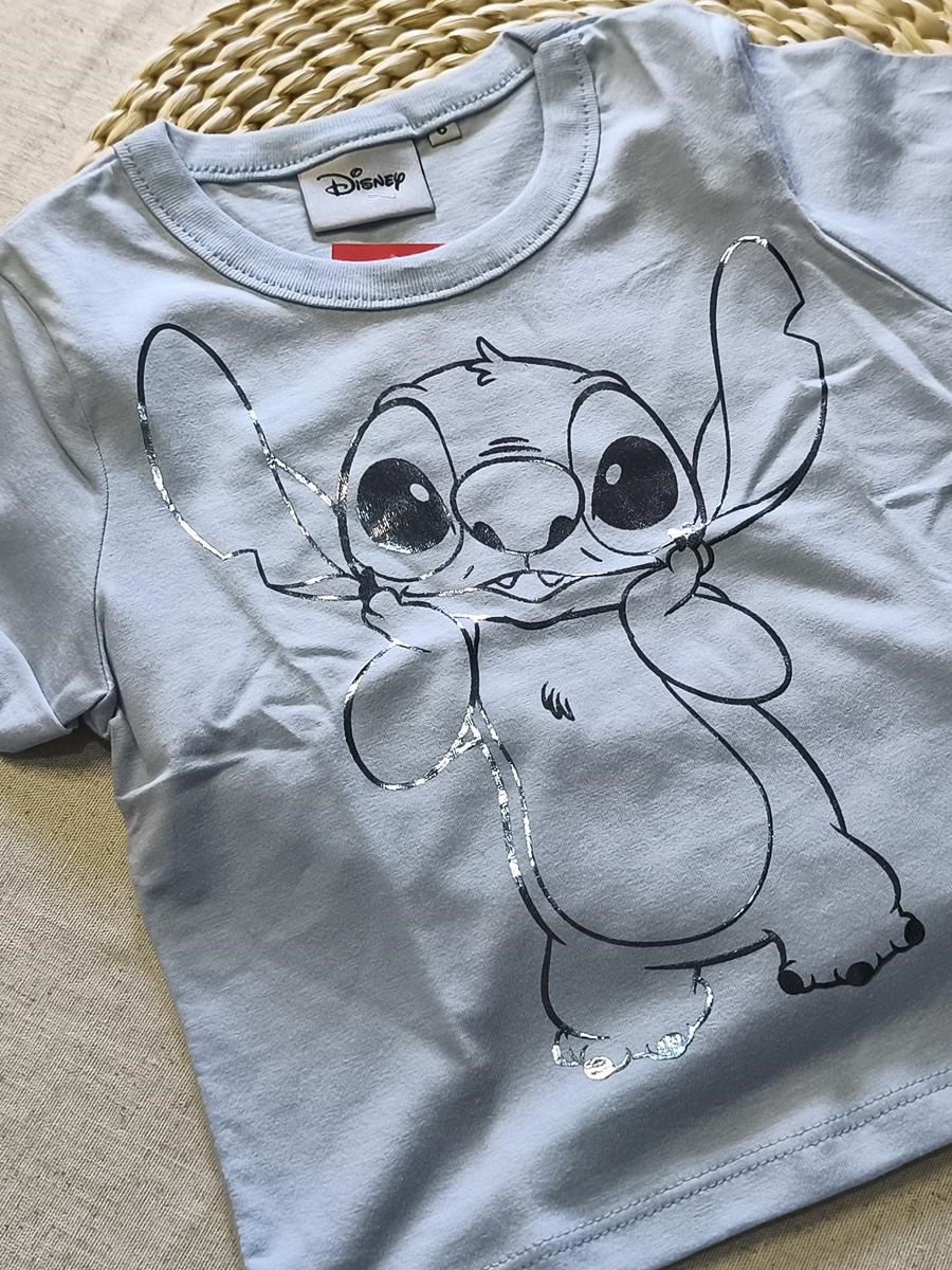 Camiseta cropped Stitch