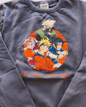 Conjunto blusão e calça jogger Naruto