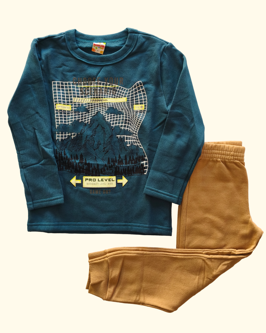 Conjunto blusão e calça jogger