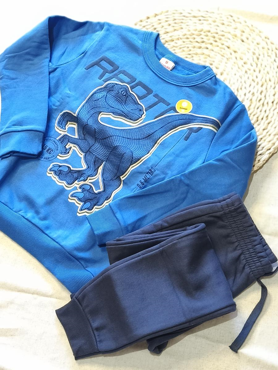 Conjunto blusão e calça jogger estampa 3D