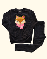 Conjunto blusão e calça legging raposa