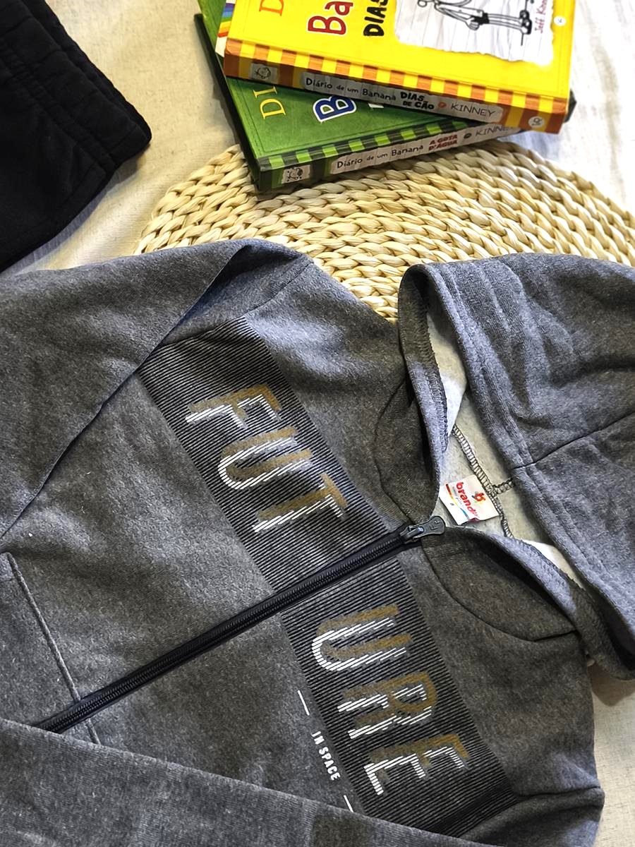 Conjunto jaqueta e calça jogger future
