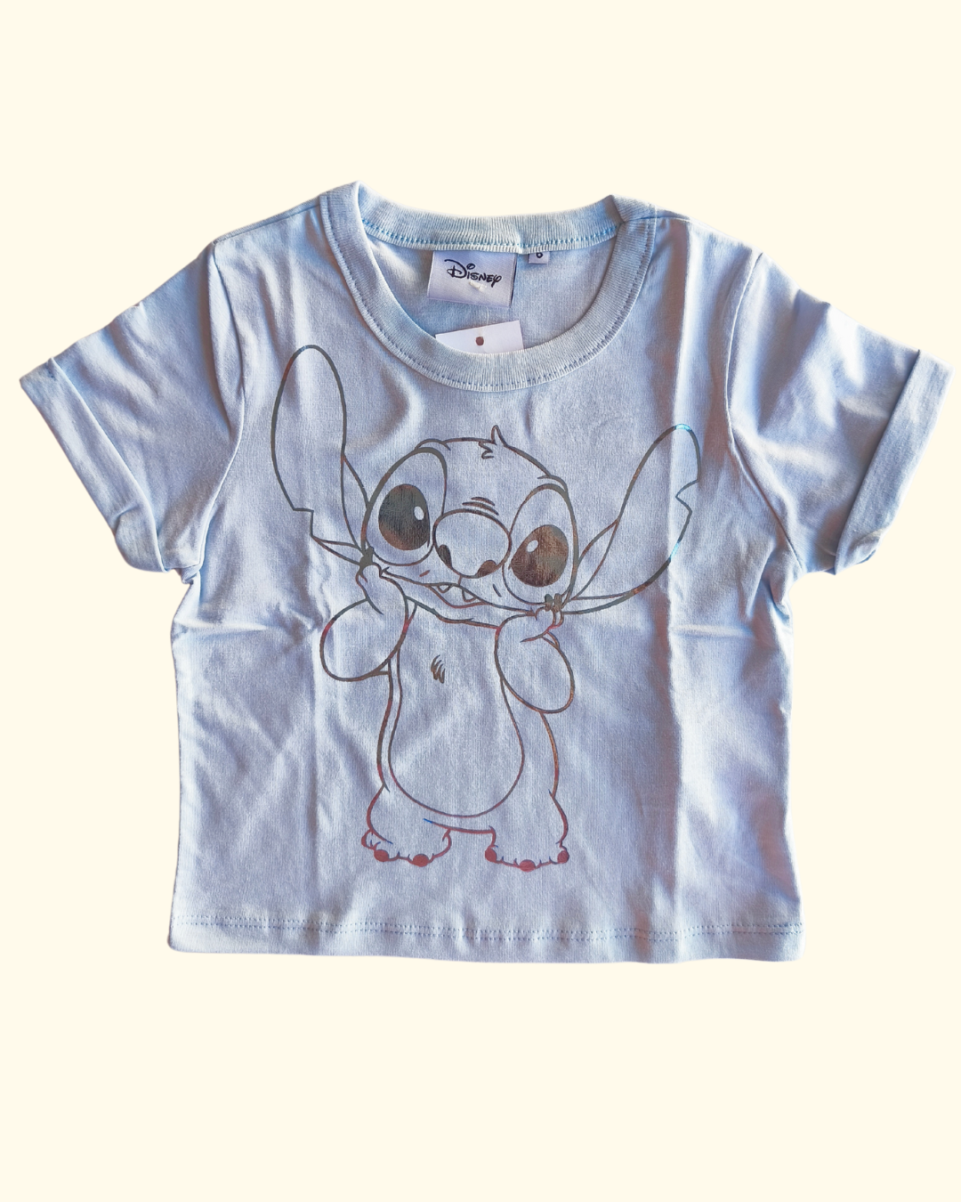 Camiseta cropped Stitch