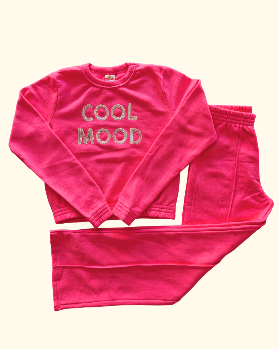 Conjunto cropped e calça wide leg Cool Mood