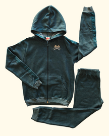 Conjunto jaqueta e calça jogger gamer