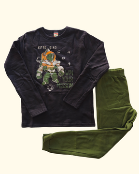 Conjunto blusão e calça jogger astro dino